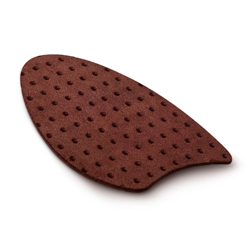 FLEXZENSE Anti-Sliding Pads Closed Toe | Supportive Cushioning and Reduce Foot Slip | 1 Pair (Saddle Brown) - Image 3